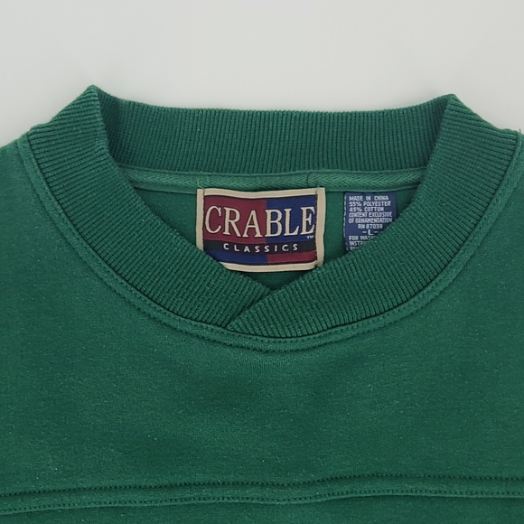 Crable Classics 90s Embroidered Golf Sweatshirt L - Picture 4 of 6